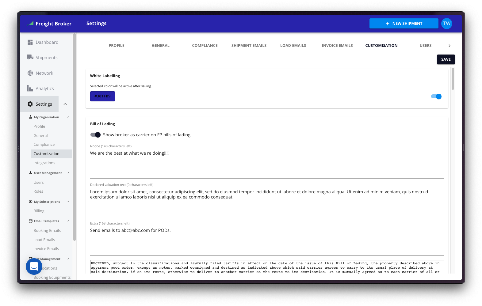 FreightPath Product Rate Confirmations Freightpath product rate confirmations